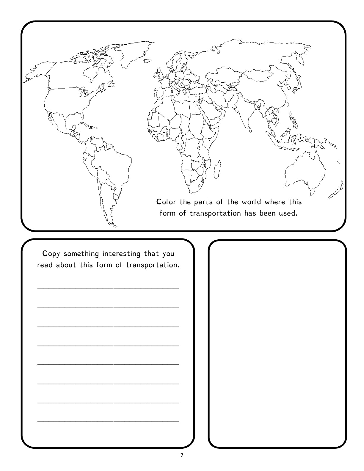 (Age 10+) Transportation History