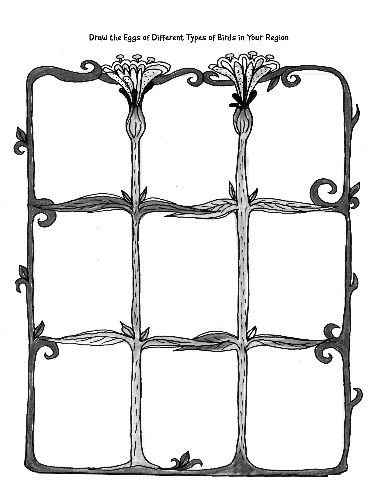 (Age 8+) Bird Watching Journal