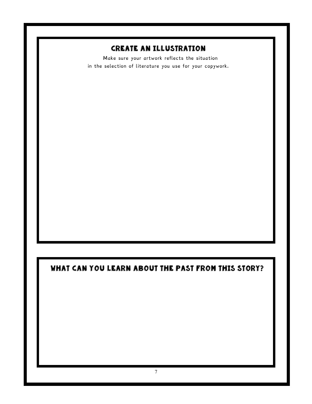 (Age 12+) Pondering the Past