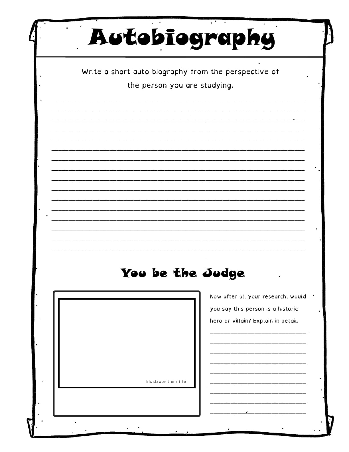 (Age 12+) Heroes and Villains of History - Time Travel World History