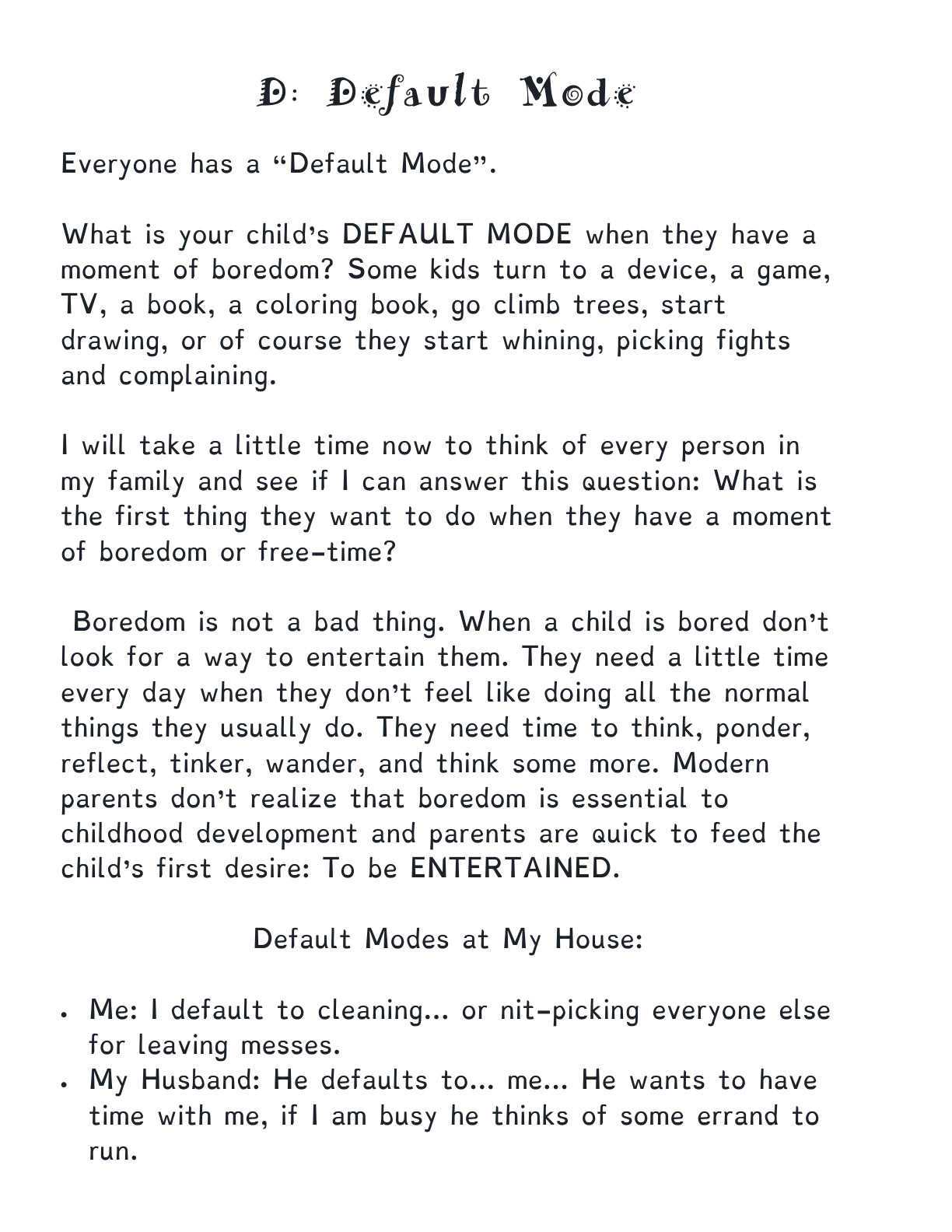 (Moms) Mom Files - A Mother to Daughter Legacy