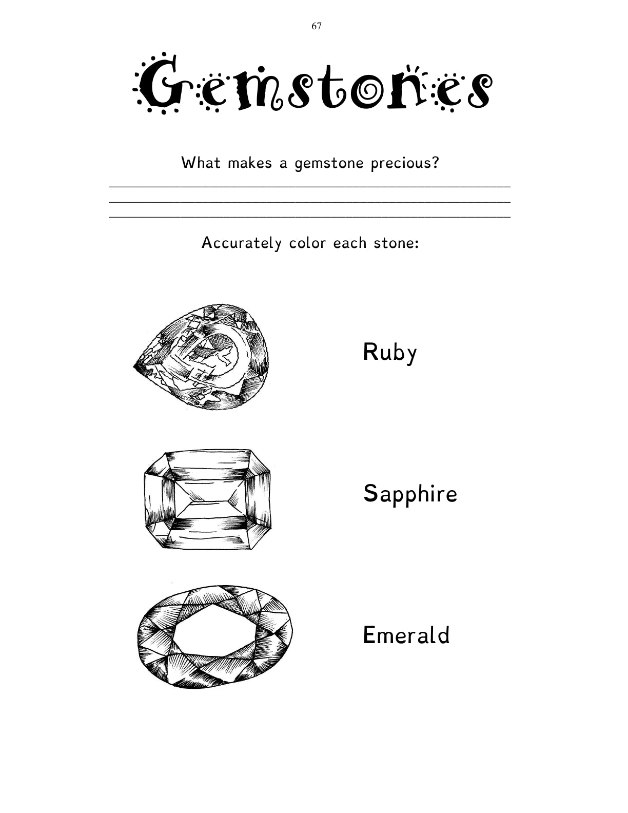 (Age 7+) Rocks & Minerals Research Handbook