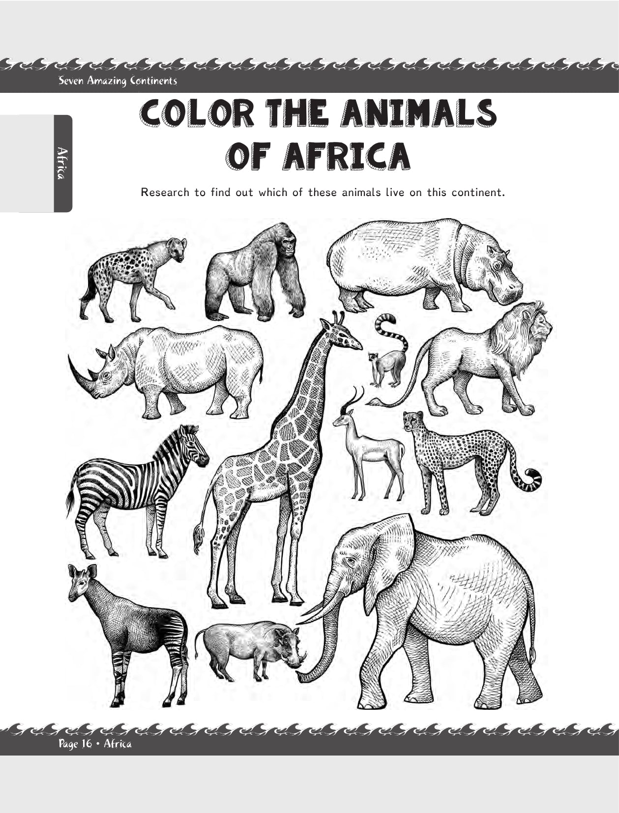 (Age 9+) Seven Amazing Continents - Travel Dreams Geography & Social Studies