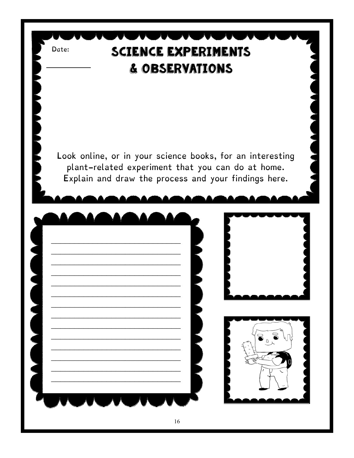 (Age 10+) 7 Subject Science Portfolio - Minecraft & The Real World