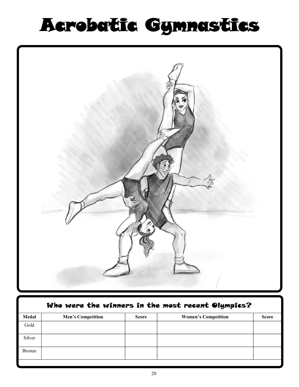 (Age 9+) Summer & Winter Olympic Games Research Handbook