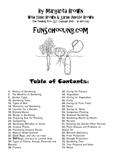 (Age 9+) Do-It-Yourself Garden Research Handbook
