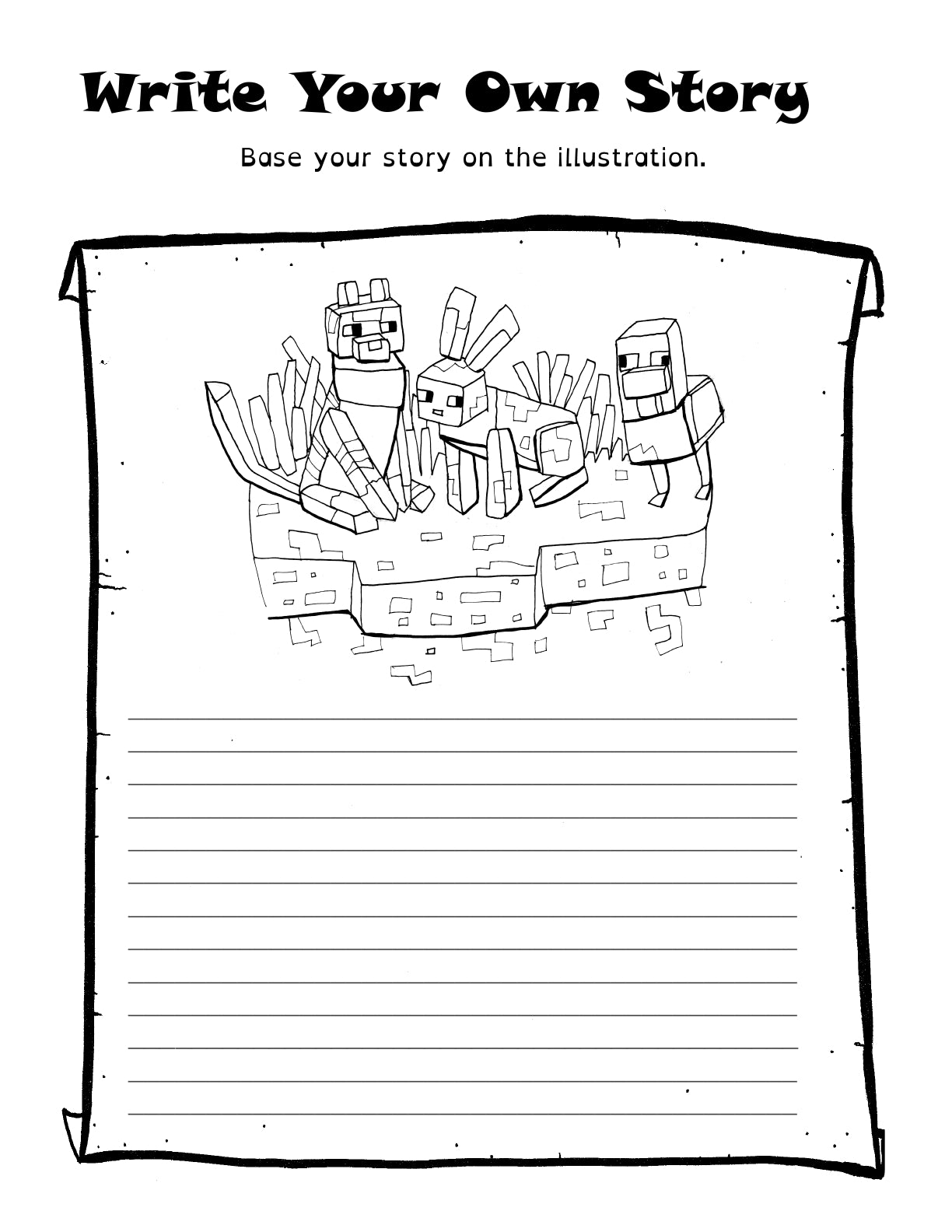 (Age 9+) Writing Time Workbook - Creative Writing Prompts & Vocabulary Building Exercises