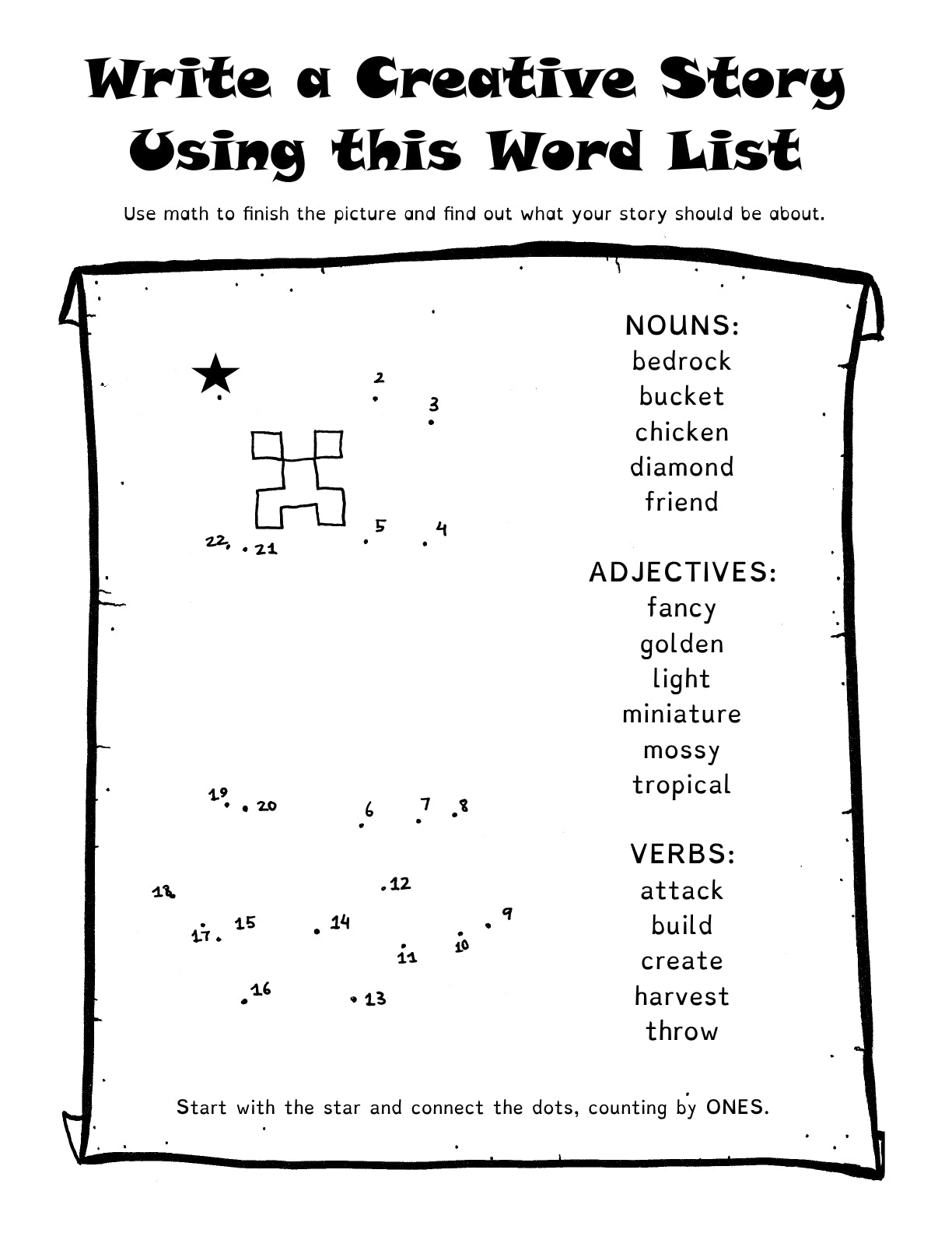 (Age 9+) Writing Time Workbook - Creative Writing Prompts & Vocabulary Building Exercises