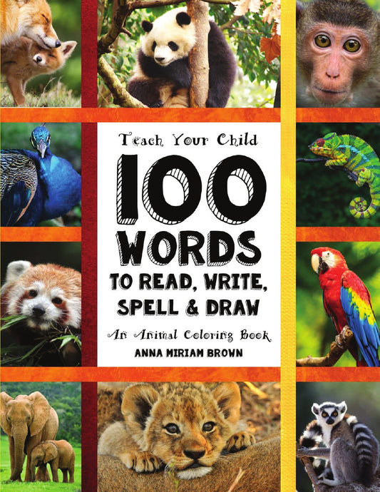 (Age 5+) 100 Words To Read, Write, Spell & Draw