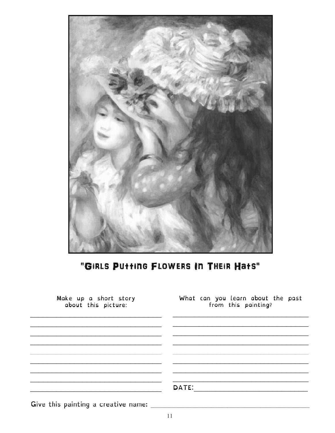 (Age 10+) Picturing the Past - A Study of Art & History: Charlotte Mason Homeschooling