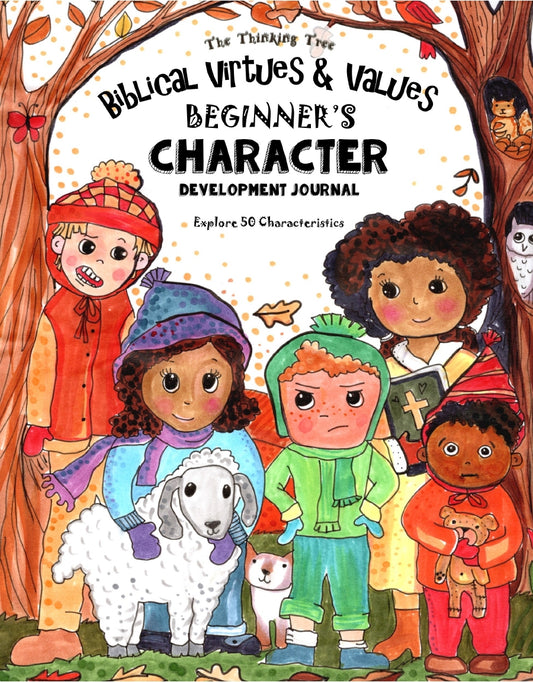 (Age 4+) Biblical Virtues & Values - Beginner's Character Development Journal