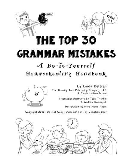 (Age 11+) Top 30 Grammar Mistakes