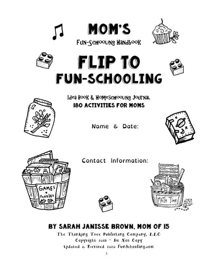 (Moms) Mom's Fun-Schooling Handbook: Flip to Fun-Schooling
