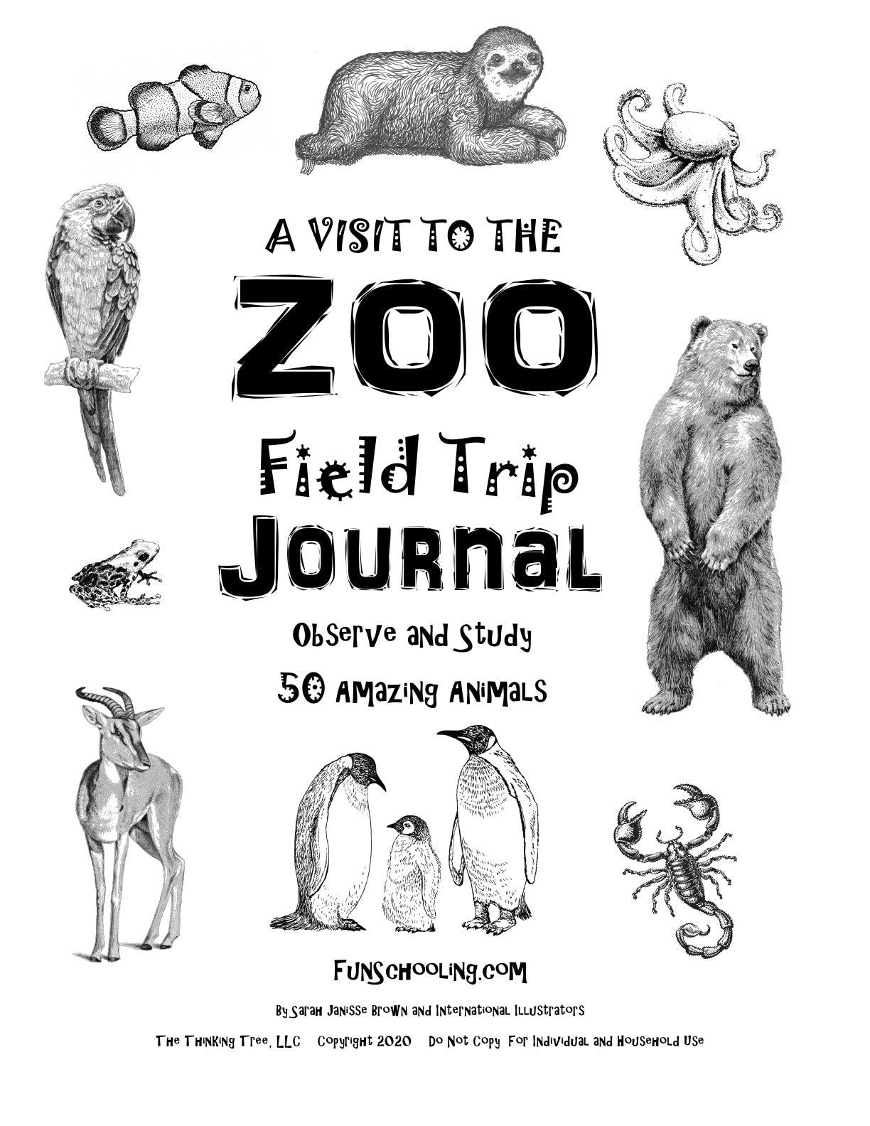 (Age 7+) Field Trip Zoo - Adventure Journal