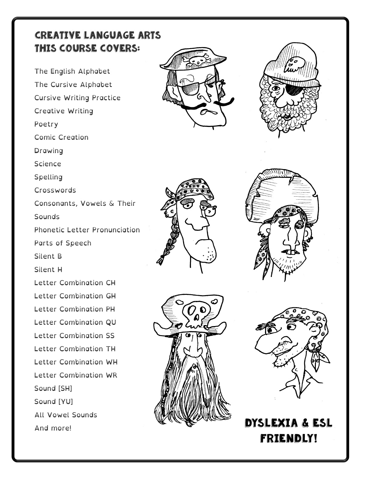 (Age 9+) The Pirates Pronunciation Handbook