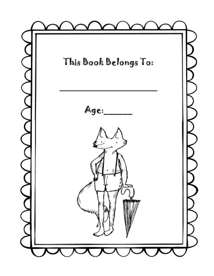 (Age 5+) Fox’s 1st Fun-Schooling Workbook