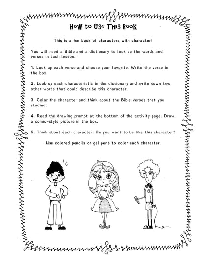 (Age 9+) Biblical Virtues & Values - Character Development Ages 8+