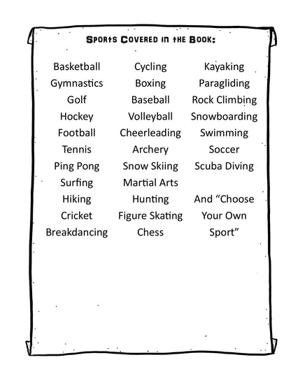 (Age 10+) The Athlete's Fun-Schooling Journal