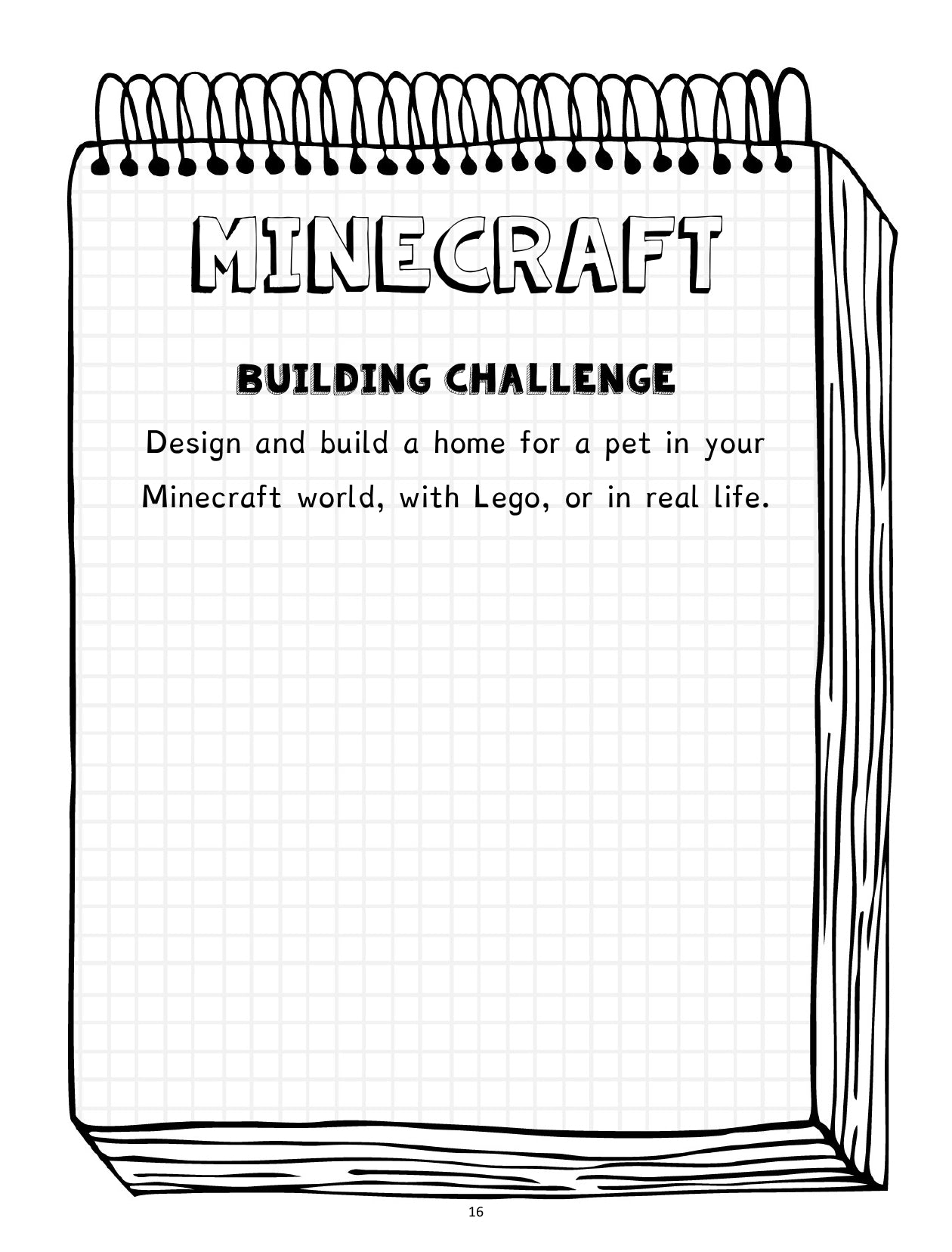 (Age 8+) All About Pets: Minecraft Fun-Schooling Journal