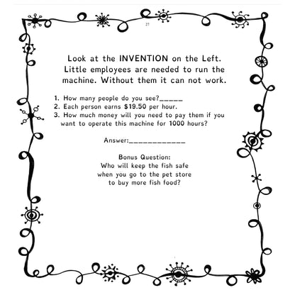 (Age 11+) Are You a Math Genius? The Inventor's Book of Calculation Games