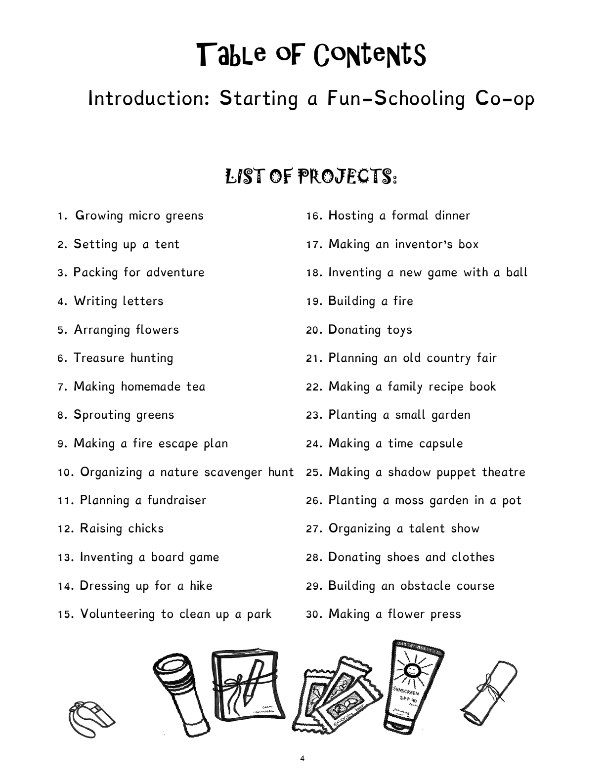 (All) 30 Fun-Schooling Projects - The Ultimate Homeschooling Co-Op Handbook