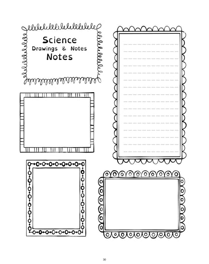(Age 9+) Do-It-Yourself Science Handbook & Portfolio