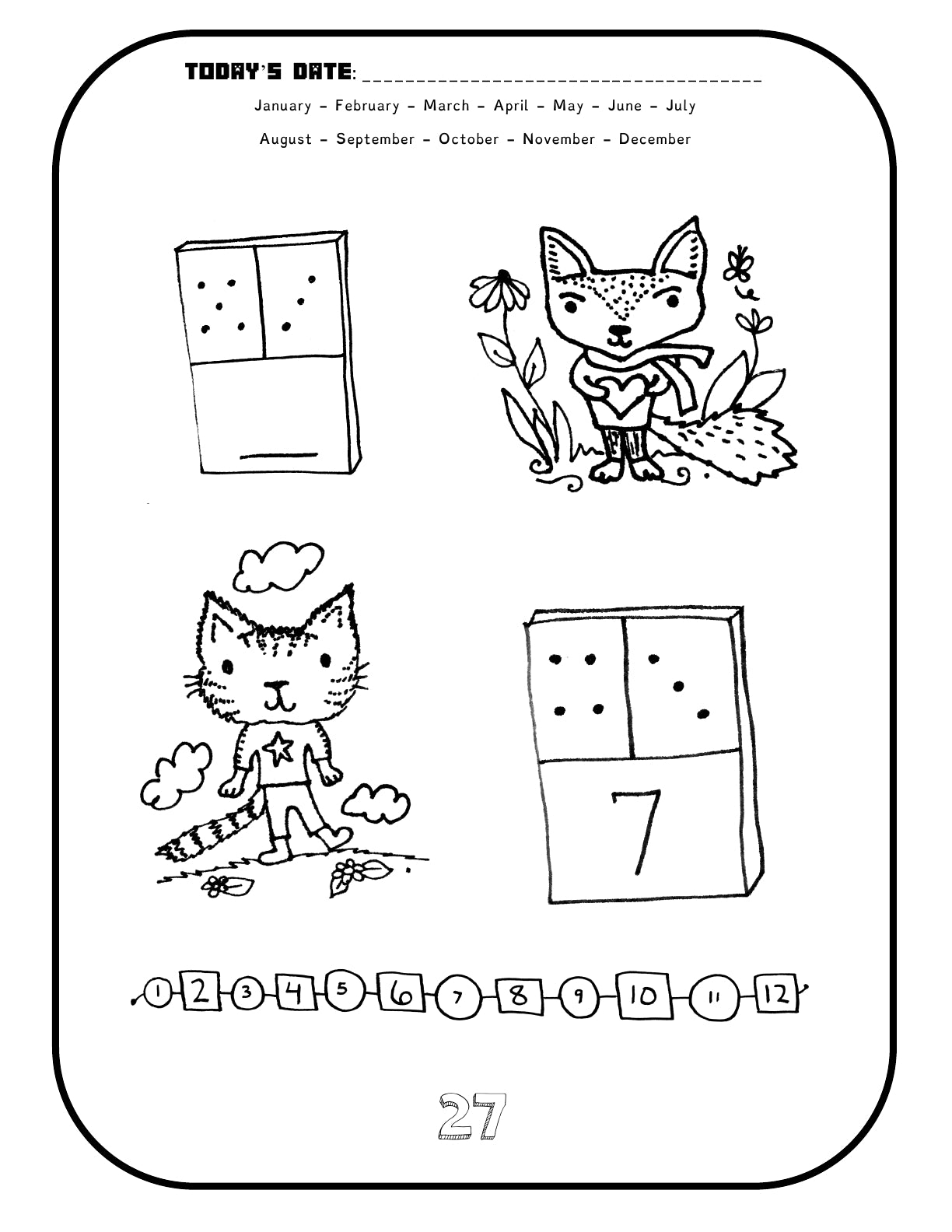 (Age 6+) Comic Book Maths Fun-Schooling Journal