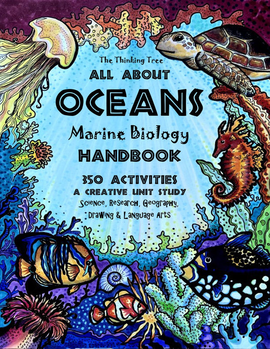 (Age 9+) All About Oceans- Homeschooling Handbook
