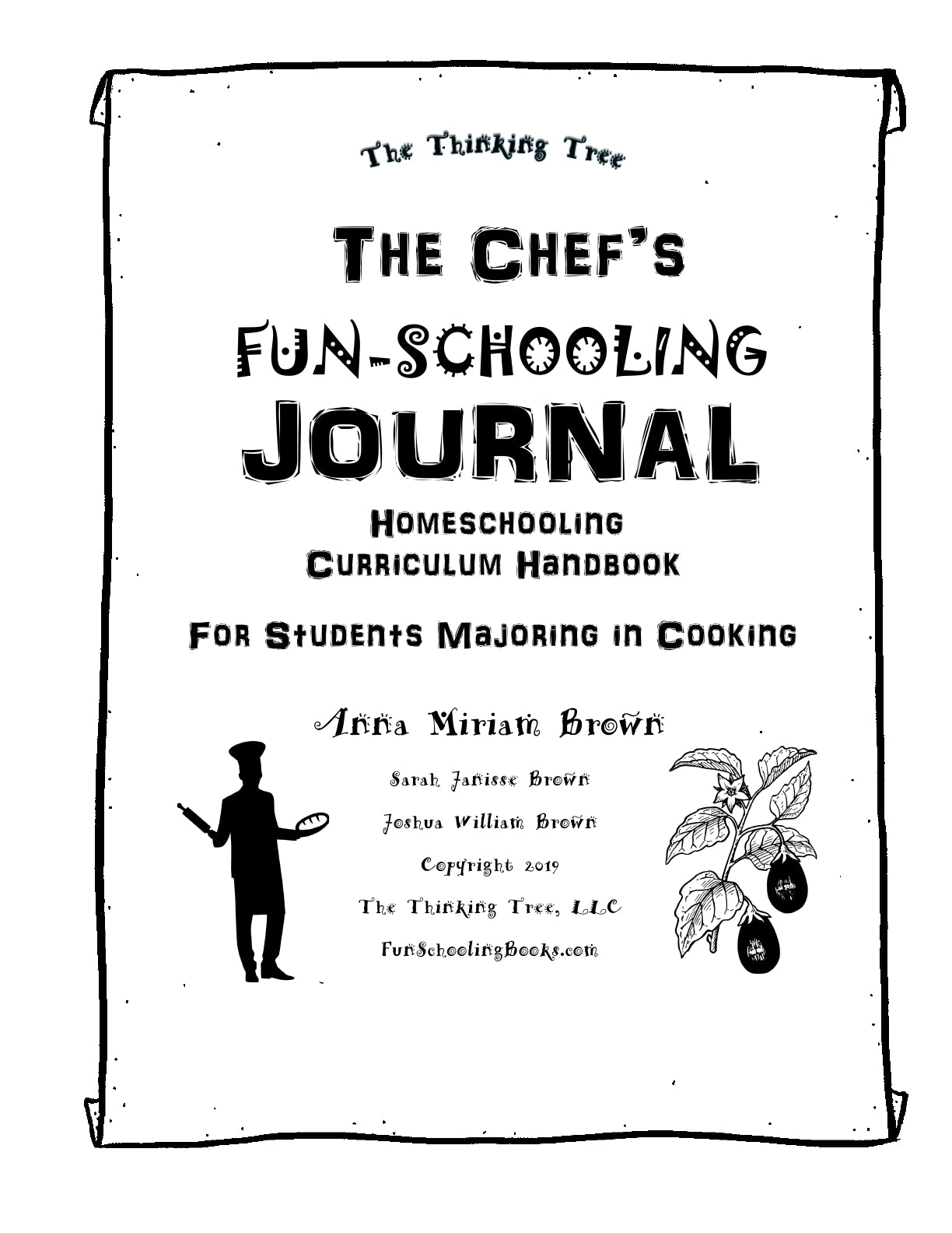 (Age 11+) The Chef's Fun-Schooling Journal